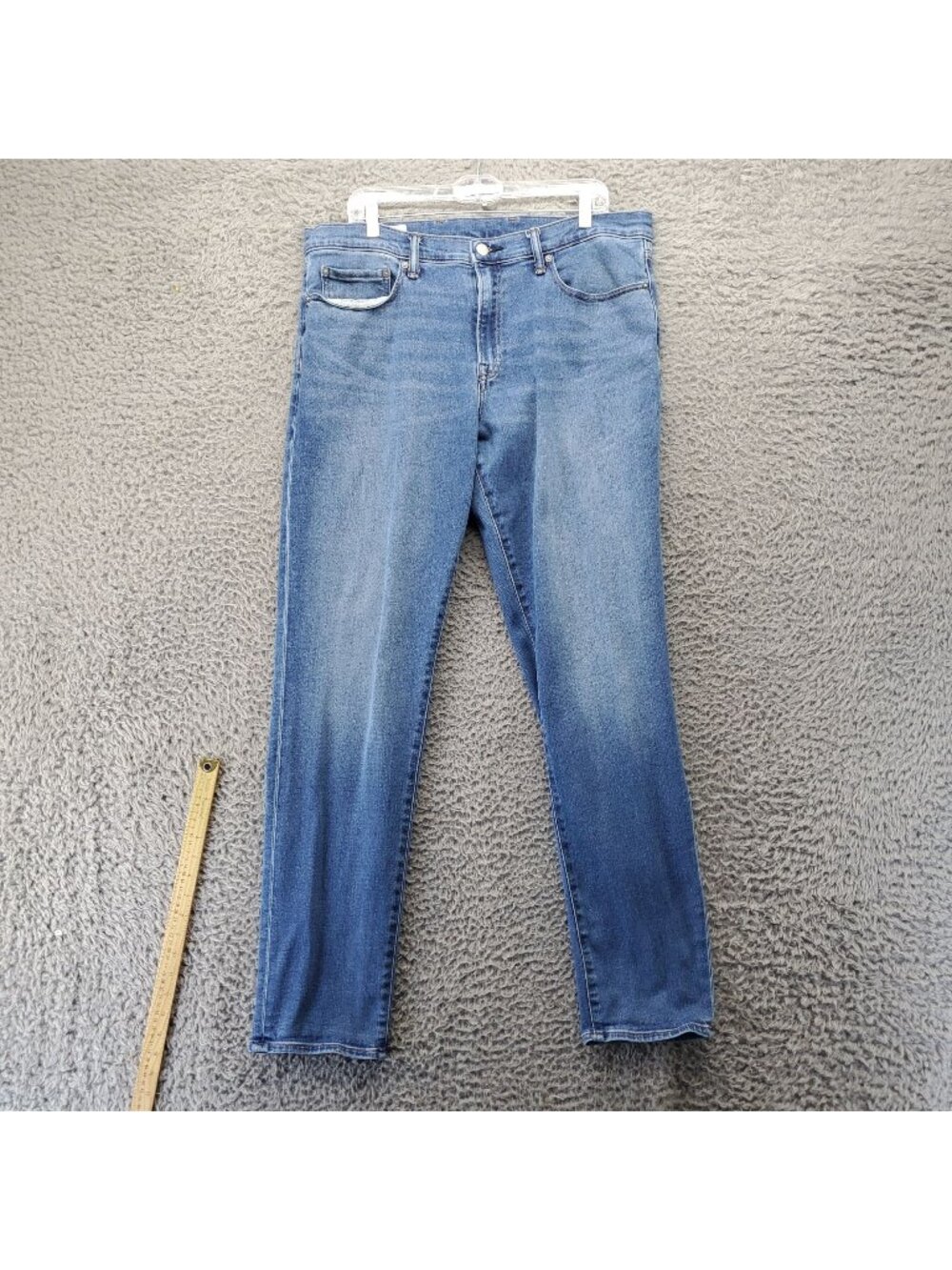 Gap Jeans Mens 38x34 Indigo Slim Soft Denim Stretch Comfortable Classic Fit
